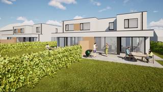 Nieuwbouw met warmtepompen!<br />Deze woningen kunnen aangekocht worden aan 6% BTW als enige eigen woning of voor 15 jaar verhuur.<br /><br />Binnenkort uw nieuwe energiezuinige thuis op een rustige ligging met vlotte bereikbaarheid naar het centrum van Maldegem en de hoofdwegen maken? Mis deze kans niet! <br />Deze locatie combineert residentieel wooncomfort met groene uitzichten en nabijheid van alle voorzieningen. <br /><br />De opbouw van deze 4 halfopen nieuwbouwwoningen wordt binnenkort gestart. <br />Op vlak van afwerking kiest u volledig zelf de keuken, badkamer, vloeren, binnendeuren, …<br />Met de aannemer zelf op de werf wordt elke stap in het bouwproces nauwgezet opgevolgd. <br /><br />De woningen zijn bijzonder degelijk opgebouwd met betonnen tussenverdieping. Ze scoren zeer goed qua energiezuinigheid dankzij de WARMTEPOMPEN met vloerverwarming, ZONNEPANELEN, superisolerende beglazing, vloer- muur- en dakisolatie, ventilatie type D,...<br /><br />De woningen zijn gelegen vlakbij centrum Maldegem. Daarnaast is er een vlotte verbinding met Antwerpen via de N49 en met het binnenland via de E40 te Aalter.<br /><br />Contacteer Bonne Vastgoed 7 op 7 voor meer info via 050/73.73.73 of info@bonnevastgoed.be