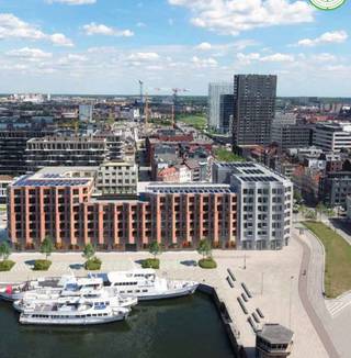 Block van <strong>20 verhuurde parkeerplaatsen</strong> in ondergrondse parking in de Londenresidence aan Londenstraat - Kattendijkdok <strong>Eilandje </strong>Antwerpen.