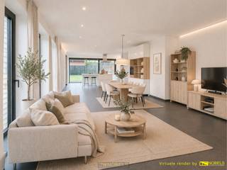 RECENTE EN UITZONDERLIJK ENERGIEZUINIGE WONING UIT 2023, GELEGEN IN EEN DOODLOPENDE STRAAT IN HET RUSTIGE MELSEN. DEZE WONING WERD OPGEBOUWD...