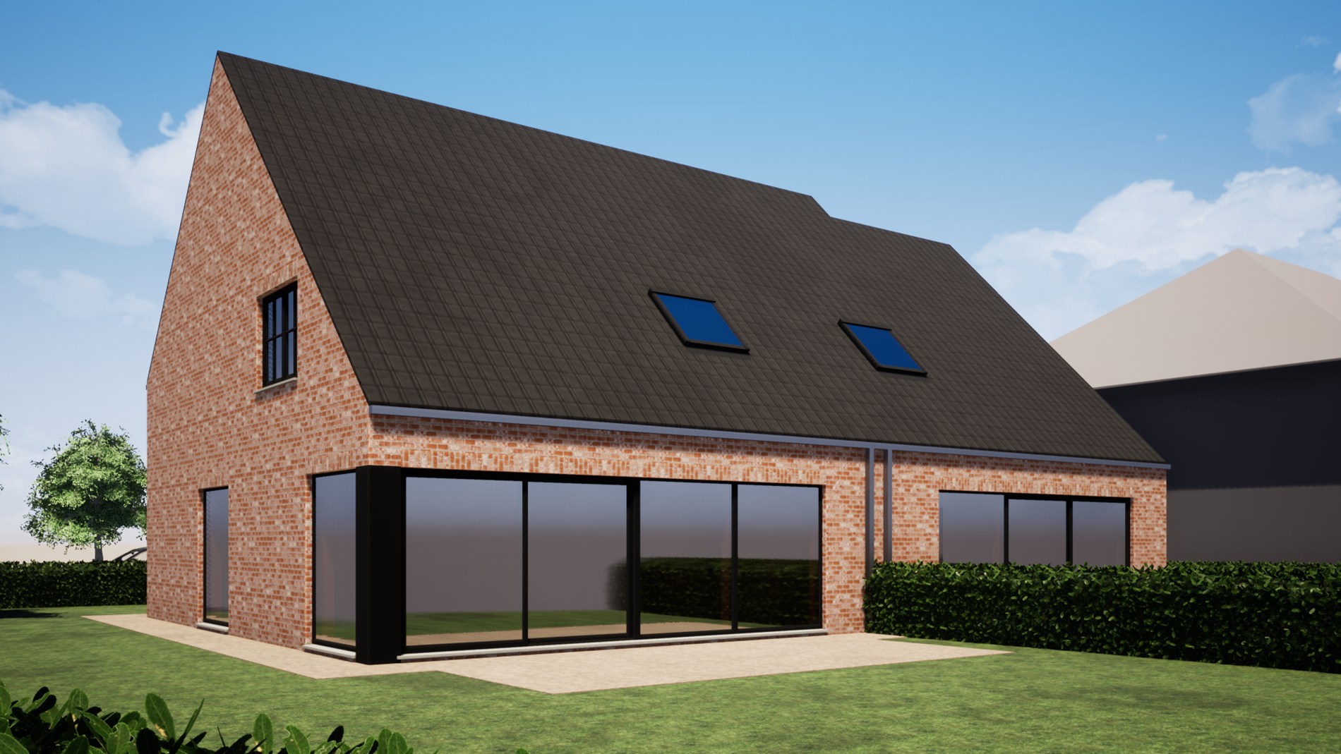 Ruime halfopen bebouwing met landelijke verzichten te Torhout - foto 4