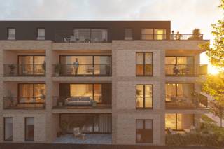 Droom je van een stijlvol, energiezuinig appartement op een ideale ligging in Kallo? Dit moderne nieuwbouwappartement in het centrum is ideaal. Om zelf van te genieten of als investeringspand.<br /><br />Dit mooie appartement biedt jou alle comfort: open ingedeelde leefruimte met grote raampartij, afgewerkte keuken, ruime slaapkamer, badkamer met douche, apart toilet en bergruimte, zongericht terras, ondergrondse parkeerplaats en fietsenberging, …<br /><br />Dankzij een geothermische warmtepomp, vloerverwarming, hoogrendementsbeglazing, zonnepanelen en slimme ventilatiesysteem bespaar je aanzienlijk op je energiekosten.<br /><br />Danneels werkt jouw appartement sleutel-op-de-deur voor je af met vaste afspraken over budget & timing. De keuken, badkamer & vloeren kan je zelf kiezen in de toonzalen van onze partners.<br />
