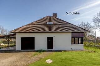 GELIJKVLOERSInkomhal 15m² op Woodstone met gastentoilet en handenwasser.Lichte L-vormige woonkamer 43m² op Woodstone voorzien van een ingemaakte...
