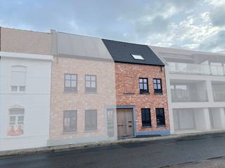 Dit nieuwbouwproject met landelijke look bestaat uit 2 gezinswoningen, waarvan enkel de inkomhal gemeenschappelijk is. Ontdek de rechterwoning...
