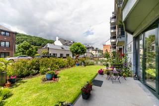 5000 NAMUR, Boulevard de la Meuse 81 bte I0.1Au rez-de-chaussée d'une petite copropriété, dans une rue calme et sans issue à deux pas de la Meuse,...