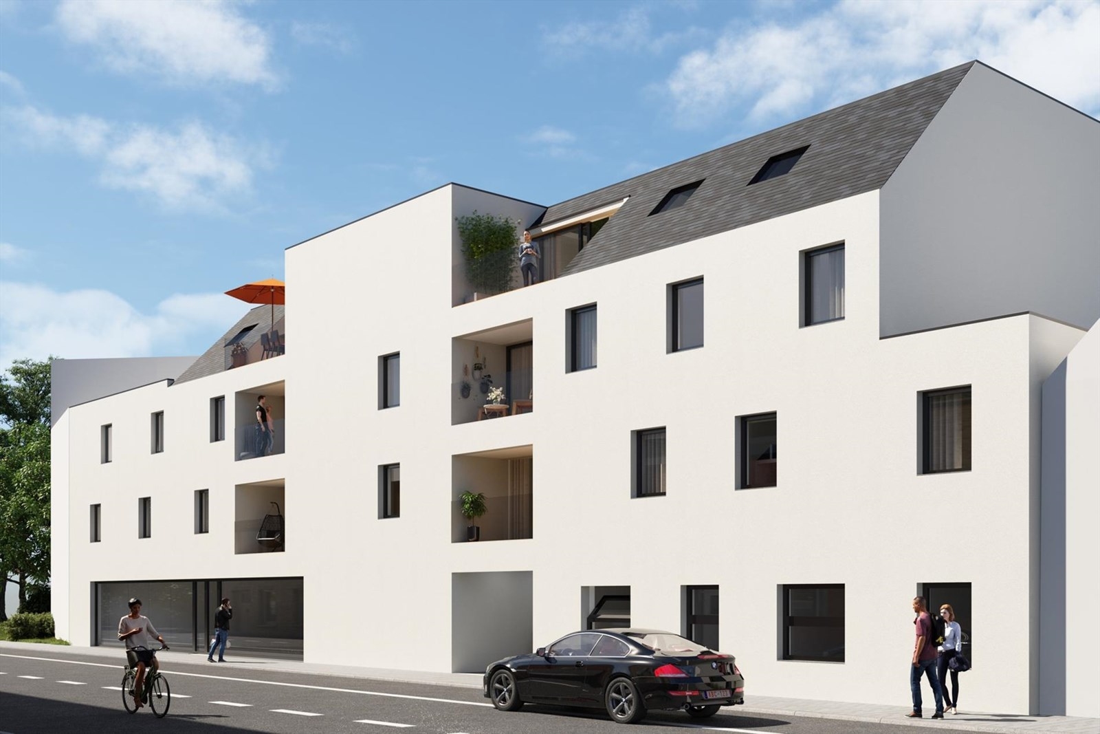 Te koop, casco-handelsruimte (180m²) op een commerciële ligging nabij de N60 te Oudenaarde - foto 4