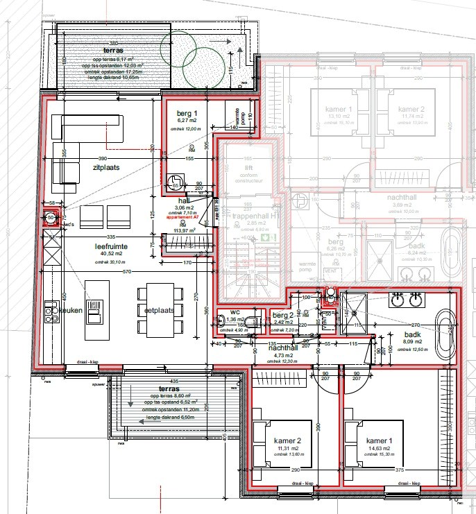 2e VERDIEP - Nieuwbouw PENTHOUSE - 2 terrassen & 2 grote kamers ! - foto 3