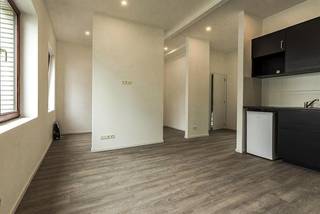 Luxueus gerenoveerde studio met aparte slaaphoek, op topligging op het eilandje.<br /><br />Volledig geschilderd en instapklaar! Onmiddellijk beschikbaar.<br /><br />Indeling:<br />Leefruimte met veel lichtinval, met open ingerichte keuken (voorzien van koelkast, kookvuur, dampkap), aparte slaaphoek met plaats voor een dubbel bed en een kast, badkamer met douche , toilet en lavabo. Gemeenschappelijk gebruik van wasmachine en droogkast op het gelijkvloers. <br /><br />Bijzonderheden:<br />Maandelijkse kosten 65 euro voor waterverbruik en onderhoud gang. <br />Maandelijkse provisie voor verbruik elektriciteit 120 euro. <br />EPC 289 kWh/m.