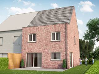 Nieuw te bouwen HOB woning gelegen in het prachtige heultje!<br /><br />De bouwgrond is 5 are 17 ca. Maximale bouwdiepte op het gelijkvloers 10m en op de verdieping 10m<br />de breedte van de voorgevel bedraagt maximaal 7m.<br /><br />Er zijn 2 manieren van afwerking van de woning mogelijk:<br />CASCO totaalprijs € 301.476<br />€149.500 + €151.976 excl. BTW &amp; registratierechten<br /><br />Sleutel / deur totaalprijs €387.076<br />€149.500 + €237.576 excl. BTW &amp; registratierechten<br /><br />Het voorbeeldplan is mogelijk aan te passen en met of zonder inpandige garage zo ook is dieper bouwen ook nog mogelijk.<br />Zonnepanelen en driedubbelglas inbegrepen.<br /><br />Tevens hebt u een keuze uit een reeks van kwalitatieve materialen zoals een 25 gevelstenen en vloeren, driedubbelglas met 20 kleuren voor de raamprofielen buitenkant,<br />ventilatiesysteem D ,warmtepomp met vloerverwarming , keuken met toestellen van Whirlpool of Siemens en een badkamer met enkele lavabo, kolomkast en spiegel , bad en met 2 hangtoiletten met één handwasser. Dit alles gecombineerd met een sterke isolatie (12cm pur in de muren, 12cm vloerisolatie en 22cm isolatie in het dak) . De zolder is geïsoleerd maar nog niet afgewerkt.<br /><br />Wens je een gratis schatting? Vergeet dan zeker geen contact met ons op te nemen!<br /><br />Wil jij hier je nieuwe thuis bouwen? Mail dan naar info@future-home.be of bel ons op 016 90 10 21.<br /><br />Woongebied, Geen voorkooprecht, Vergunning, Geen dagvaarding, Verkavelingsvergunning