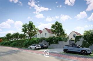Nieuwbouwwoning gelegen in het project Sterms, in een residentieel woonerf met aangelegde gemeenschappelijke pleinen (inclusief petanquebaan, fietsenstalling, bezoekersparking,...). Bestaande uit: op het gelijkvloers: inkomhal met toilet, berging, living-eetkamer, open keuken (afgewerkt naar keuze). Op de eerste verdieping: nachthal, 2 of 3 slaapkamers, badkamer. Verder is er een zolder (bereikbaar via uitschuifbare trap) alsook een tuin met terras. Bijkomend zijn er staanplaatsen/garages en kelders beschikbaar op de kelderverdieping onder het project. Verkoop onder btw-stelsel (21% constructie) en registratiestelsel (12% grond).Waarom kiezen voor Sterms? - Energiezuinig - Ventilatiesysteem D - Warmtepomp (lucht/water) - Akoestische isolatie- Modern, rustig en verkeersvrij woonconcept