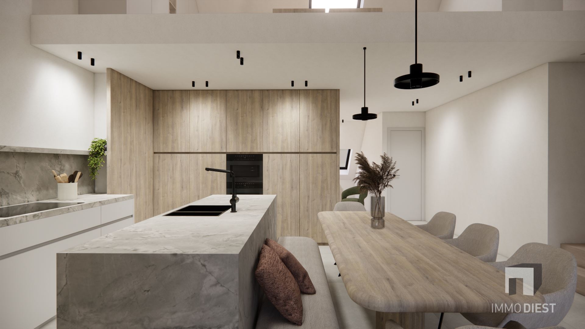 Penthouse van 231m2 met 4 slaapkamers en twee badkamers - foto 2