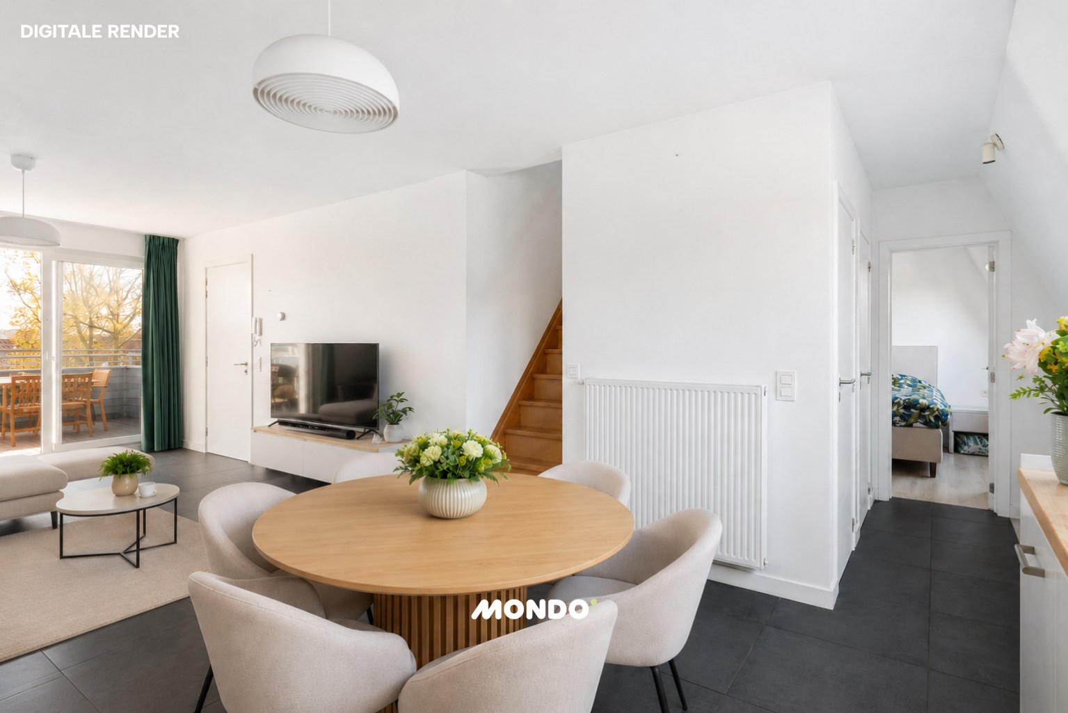 Modern duplex appartement met groot terras te Willebroek! - foto 4