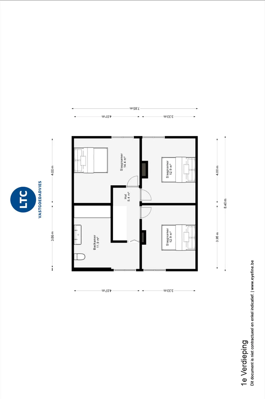 Maison à vendre à Bunsbeek avec 3 chambres - photo 3
