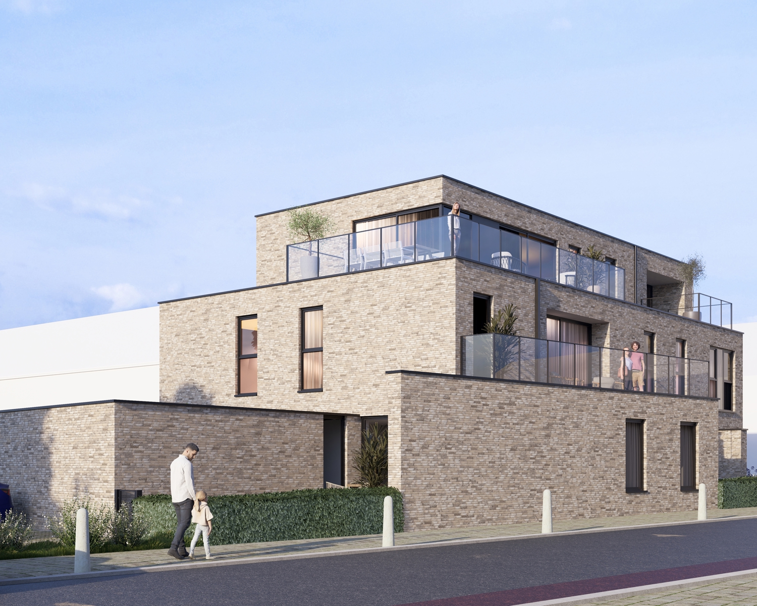 Ruim appartement, 2 slpks en terras! - foto 5