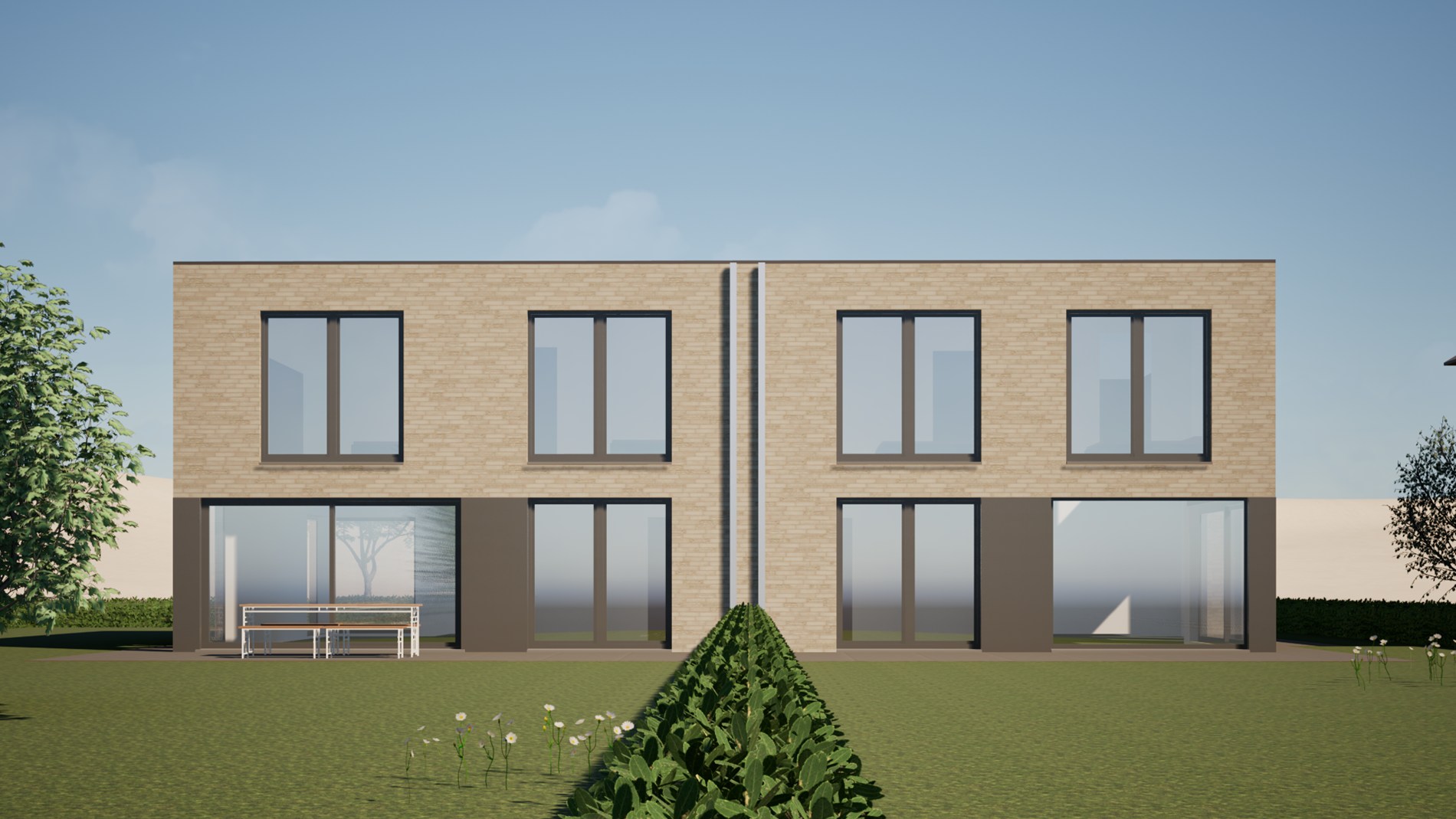 Ruime halfopen bebouwing op 973 m² met landelijke verzichten te Torhout - foto 4