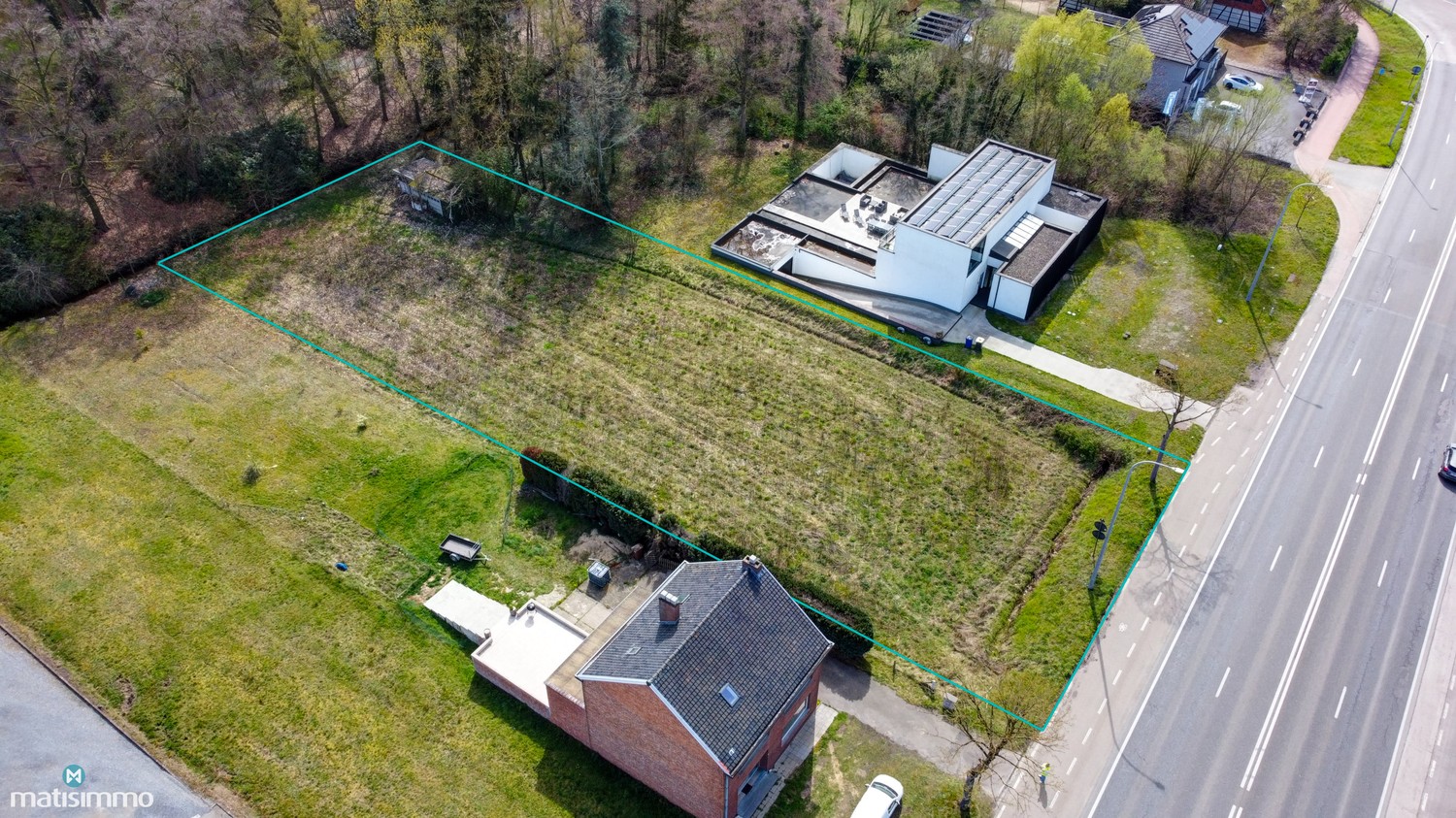 ZEER GUNSTIG GELEGEN BOUW- OF PROJECTGROND MET EEN OPPERVLAKTE VAN 23 ARE 91 CA TE DIEPENBEEK - foto 3