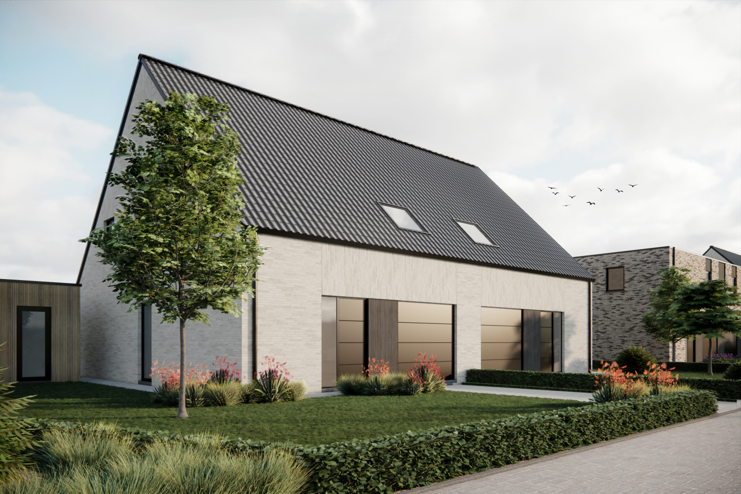 Energie-Efficiënte gezinswoningen in een groene omgeving met 4 slaapkamers en garage - foto 4