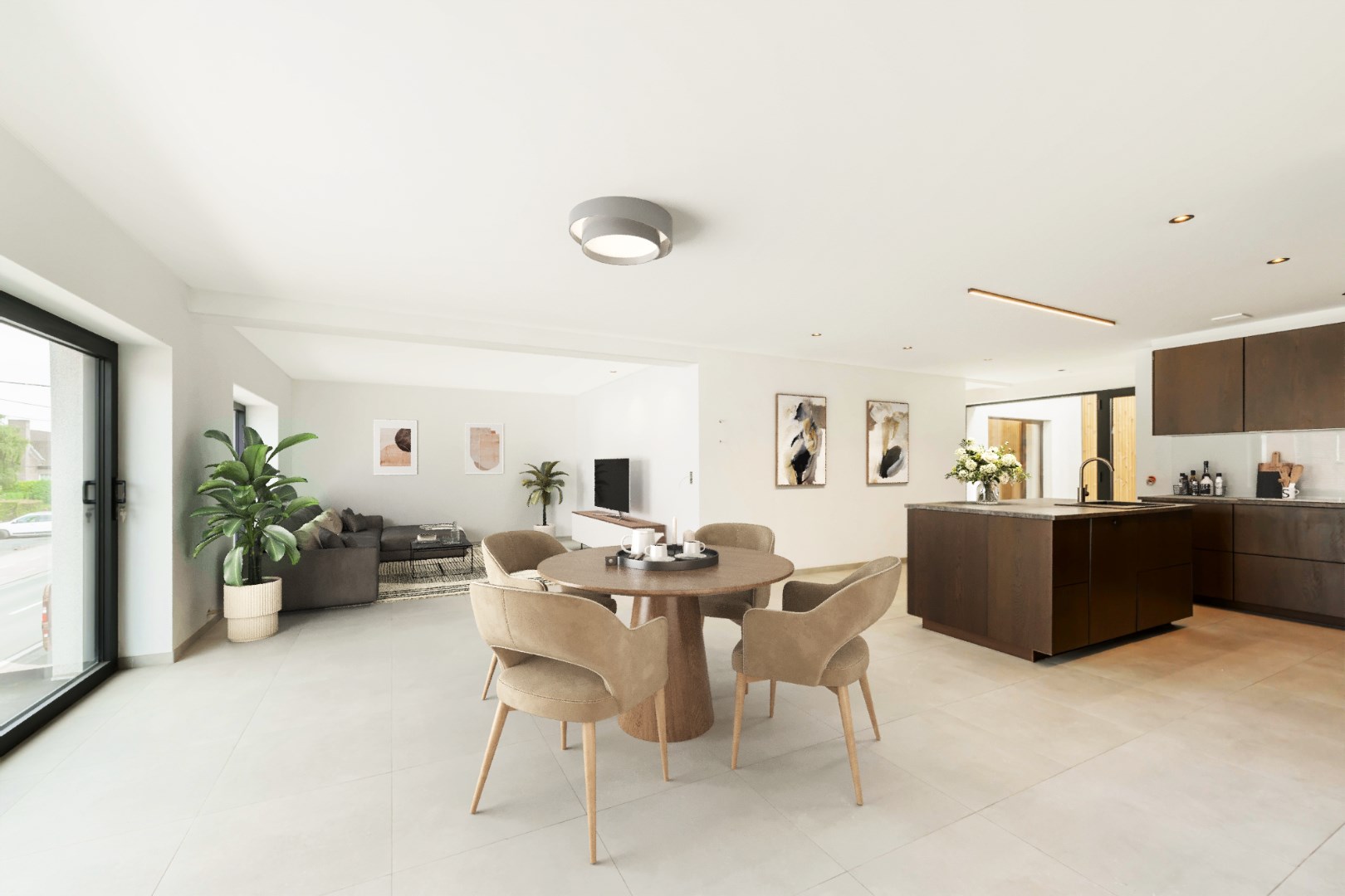 PRACHTIG APPARTEMENT (138 m²) MET 2 SLPKS | TERRAS EN PATIO - foto 1