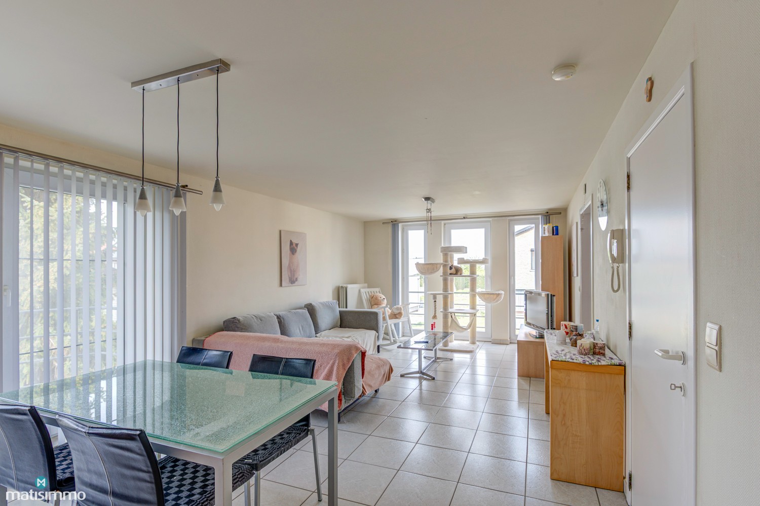GOED ONDERHOUDEN APPARTEMENT MET BALKON, GARAGE EN KELDERBERGING TE BILZEN - foto 4