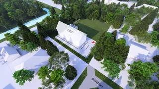 Dit perceel bouwgrond van 4929 m² ligt op een uiterst rustige ligging met een overvloed aan privacy.Met de gracht van het kasteel in de achtertuin,...