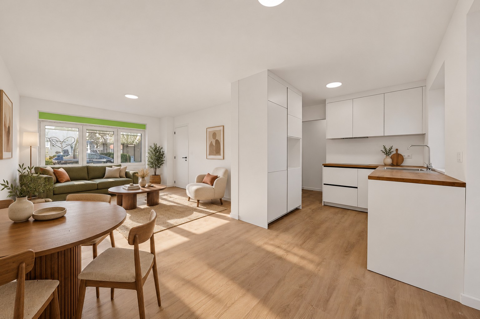 Instapklare woning met zonnige tuin nabij de Gentbrugse Meersen - foto 4