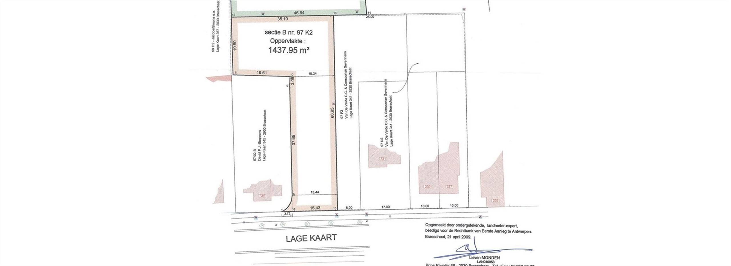 1.438 m² bouwgrond in het groene Brasschaat - Lage Kaart - foto 2