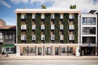 The Garden huisvest 12 hoogwaardige appartementen én 1 luxe penthouse.<br /><br />The Garden is een project van de toekomst: alle appartementen zijn voorzien van een warmtepomp, zonnepanelen, ventilatiesysteem type D en beschikken over comfortabele vloerverwarming.<br /><br />The Garden staat voor een ambitieuze omgang met energie, alle appartementen vallen onder het BEN-label (E20).<br />Dit betekent een volledige vrijstelling van uw onroerende voorheffing de eerstkomende 5 jaar.<br /><br />The Garden voorziet een prachtige groene siertuin in een stedelijke omgeving.<br />Verder zullen er ook nog staanplaatsen aangeboden worden en bergingen in de kelderverdieping.<br /><br />Aankoop volgens afbraak/wederopbouw regeling aan 6% BTW is mogelijk.<br /><br />The Garden is een samenwerking tussen projectontwikkelaar DDL Construct gespecialiseerd in residentieel vastgoed en Architect DCX.<br /><br />DDL en DCX hebben één tot drie slaapkamer appartement ontwikkeld in project The Garden om zo een breed publiek te kunnen aanspreken die toch dat tikkeltje beter wensen.<br /><br />Prijzen zijn exclusief aankoopkosten.<br />* enkele beelden werden digitaal bewerkt ter illustratie <br /><br />Interesse in dit magnifieke project?<br />Contacteer LISTED voor een persoonlijke projectpresentatie: +32 3 283 51 51.