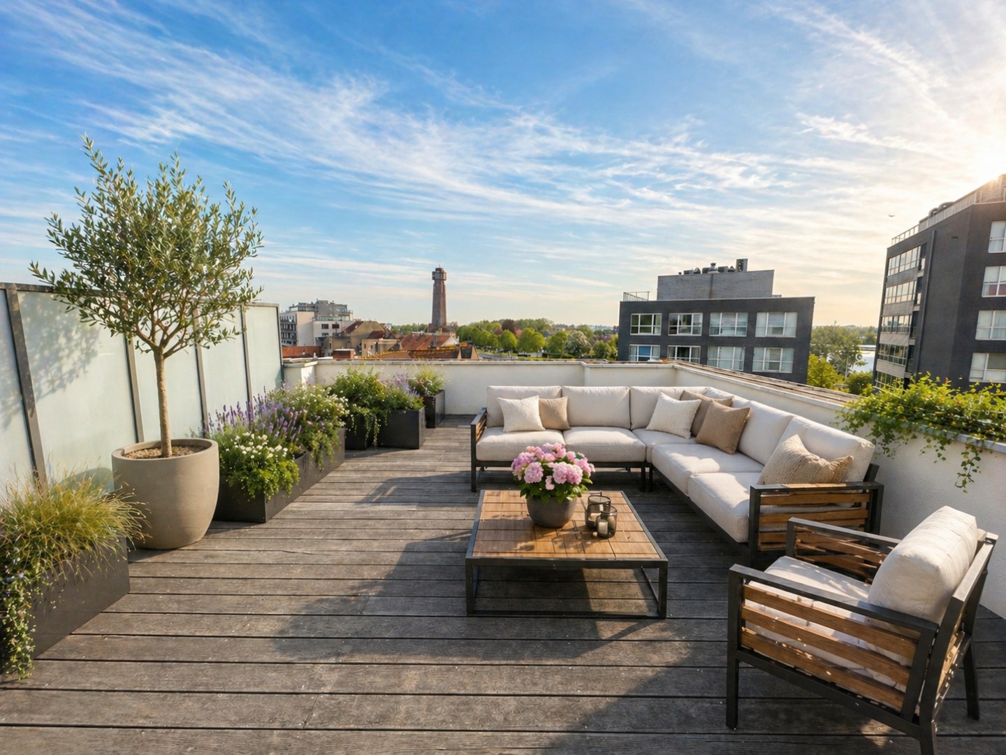 Prachtig gelegen appartement met 2 slpk, zonneterras(sen) en garage, Diksmuide. - foto 2