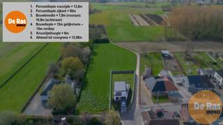 NIEUWERKERKEN - Uniek gelegen bouwgrond, geschikt voor het bouwen van een open bebouwing, op een uitstekende locatie op een perceel van 4.191m² (lot...