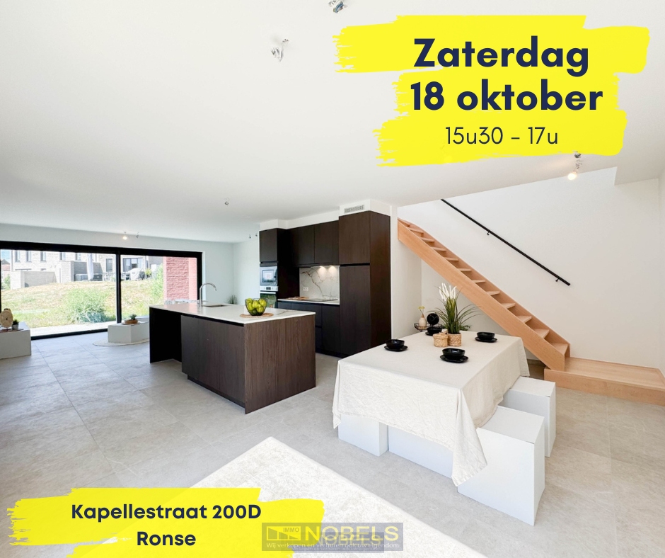 Te koop, trendy nieuwbouwwoning (6% BTW) met tuin op rustige ligging aan de rand van Ronse - foto 1