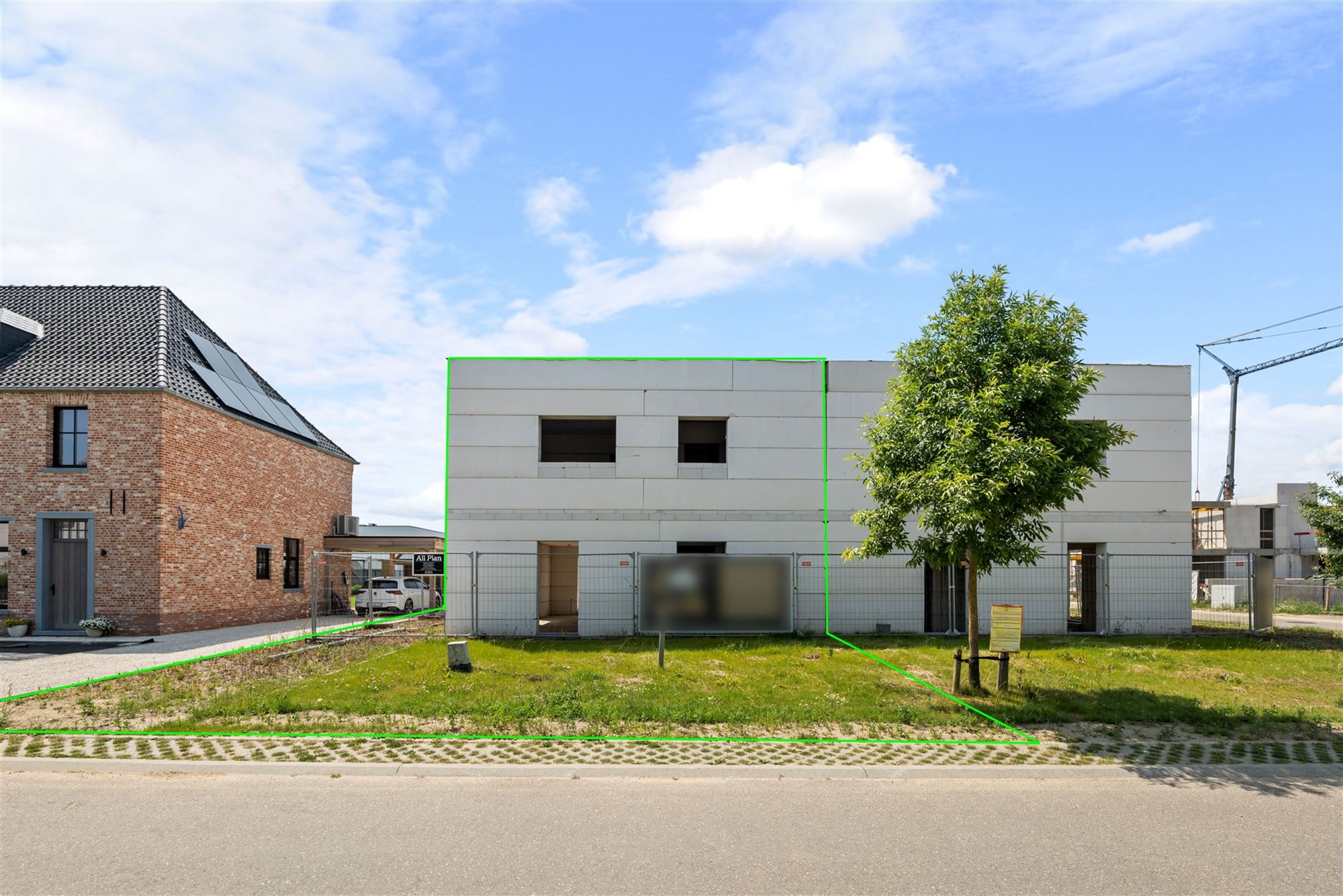 CASCO HALFOPEN BEBOUWING IN MODERNE STIJL MET CARPORT IN ALKEN - foto 1