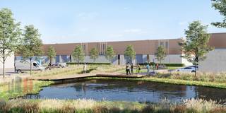 Nieuwbouw KMO-unit van 180 m² met woning van 175 m² en 2 privatieve parkeerplaats te koop, de unit maakt deel uit van...