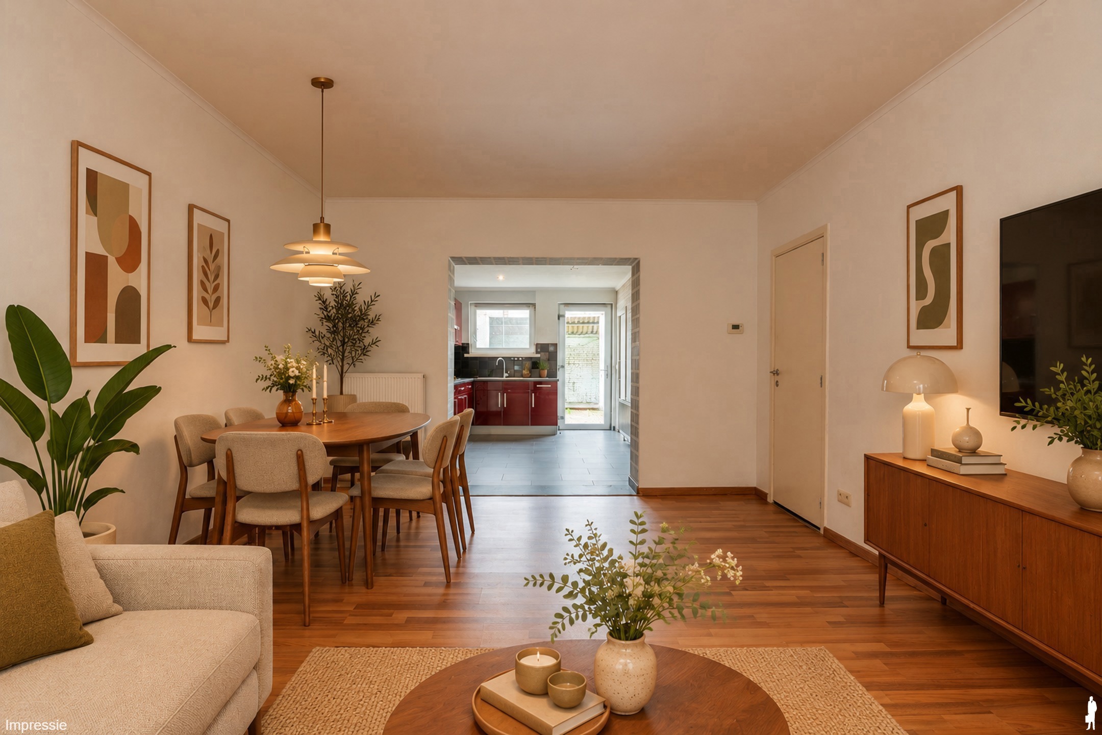 Stadswoning met tuintje en 3 slaapkamers  - foto 4