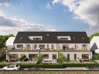 Residentie Arbor is een <strong>stijlvol nieuwbouwproject </strong>van 11 appartementen, gelegen in het pittoreske Sint-Pauwels. Gelegen in de Zandstraat, biedt deze residentie een <strong>fijne mix van stijl, energiezuinigheid en comfort</strong>.<br /><br />Dit ruime <strong>BEN appartement van 96m²</strong> is gelegen op de <strong>eerste verdieping </strong>van Residentie Arbor. Het appartement heeft een leefruimte met veel lichtinval en een mooie open keuken. Er is een afzonderlijk gastentoilet met handlavabo en er is bergruimte aanwezig. De badkamer beschikt over een inloopdouche en er zijn twee ruime slaapkamers. Het appartement is voorzien van alle comfort : <strong>vloerverwarming</strong>, ventilatiesysteem D, <strong>warmtepomp</strong>... en beschikt over een eigen carport én een <strong>privatief terras van maar liefst 9m²</strong>. De E17, Expresweg en de dorpskern van Sint-Pauwels bevinden zich op een boogscheut.<br /><br />Dit appartement is intussen afgewerkt met hoogwaardige materialen dus je kan de afwerkingsgraad zelf komen bekijken.<br />De bijhorende <strong>carport met berging</strong> is verplicht bij aan te kopen voor €19.000 .<br /><br />Droomt u van een appartement waar stijl, energiezuinigheid en comfort samenkomen? Residentie Arbor verwelkomt u met open armen.<br /><br />Voor meer info: alexandra@claves.be - 03 502 98 74<br />