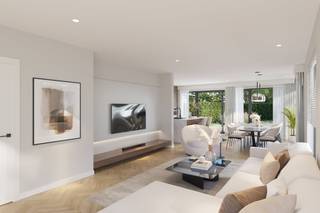 Bienvenue dans la Weidestraat à Genk.Cette belle maison neuve économe en énergie est située dans un quartier résidentiel calme et adapté aux enfants, à deux pas du centre et avec un accès facile aux routes. Ici, vous vivez en toute tranquillité, tout en étant à proximité des écoles, des commerces et des transports en commun.Cette maison est construite conformément aux normes de performance énergétique les plus récentes et est équipée de série comme une maison BEN (presque neutre en énergie). Grâce à une excellente isolation, à un chauffage par le sol au rez-de-chaussée, à une chaudière à gaz à condensation à haute performance et à un système de ventilation de type D entièrement adapté à la demande, vous pouvez profiter d'un climat intérieur agréable et de faibles coûts énergétiques.L'architecture dégage une classe et une simplicité intemporelles. Les grandes fenêtres laissent entrer beaucoup de lumière naturelle et offrent un accès direct au jardin. À l'intérieur, un aménagement fonctionnel et adapté aux familles a été choisi en accordant une grande attention au confort et à l'espace de vie.Vous disposez d'une cuisine spacieuse, d'un salon lumineux, de rangements pratiques, de trois chambres confortables et d'une salle de bain entièrement équipée. La cuisine et la salle de bain sont incluses dans le prix avec un budget de finition intéressant, où vous faites vos propres choix avec des partenaires soigneusement sélectionnés.Cette maison est située sur un terrain de 3a 26ca et a une surface habitable de 160m², idéale pour les familles à la recherche d'une maison durable et élégante.Disposition de la maison :- Rez-de-chaussée :- Hall d'entrée- Rangement- Toilettes pour invités- Salon avec cuisine ouverte- Grandes fenêtres avec accès au jardinÉtage :- 3 chambres spacieuses- Salle de bain- Toilettes séparées- Rangement- Palier spacieux