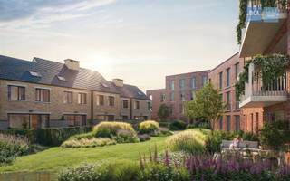 Op zoek naar een luxe appartement met riant terras en uitzicht op groen? Dan vind je vast je gading in de villa-appartementen van Leike. Energiezuinig, duurzaam en lichtrijk. Hoogwaardig afgewerkt en met een architectuur die strak en toch warm oogt. De appartementen gaan van compact met 1 slaapkamer tot royaal met 3 slaapkamers. Alle snufjes zijn voorhanden om comfortabel te leven – van vloerverwarming tot slimme domotica.De BEN-appartementen liggen in het hart van de site, omgeven door veel open ruimte. Door het rondomrond terras stap je vanuit elke kamer zo naar buiten om te genieten van het uitzicht op het binnenpark. Het penthouse op de bovenste verdieping heeft een royaal dakterras – je waant je er de koning te rijk. 6% btw-regeling van toepassing (onder voorwaarden).