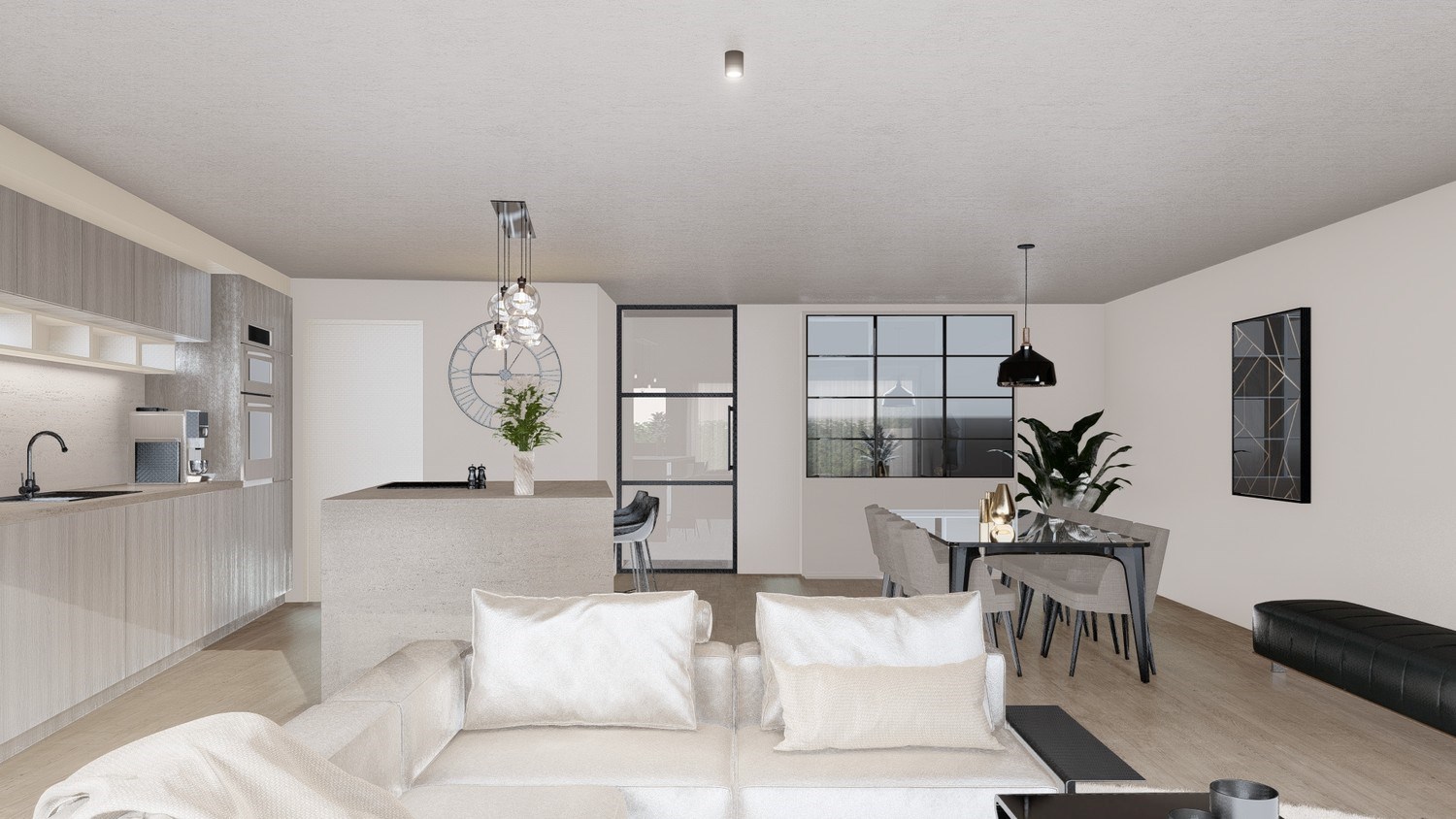 Nieuwbouwappartement op toplocatie in hartje Lanaken met zonnig terras - foto 1