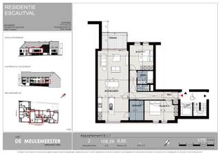 DISCOVERY DAY: Sat. 21/02 from 2pm - 5pm.Come discover this residence with viewing apartment. Signal in advance is requested.Last 5...