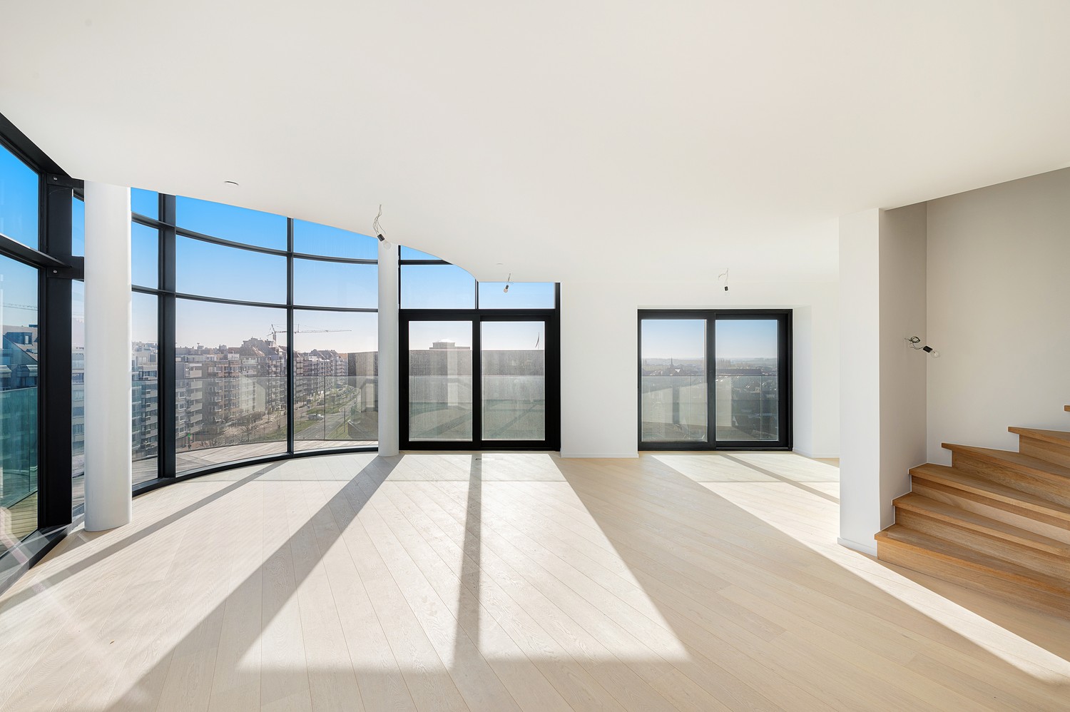 Stijlvolle duplex met zeezicht te koop in de iconische Heldentoren te Heist - foto 5