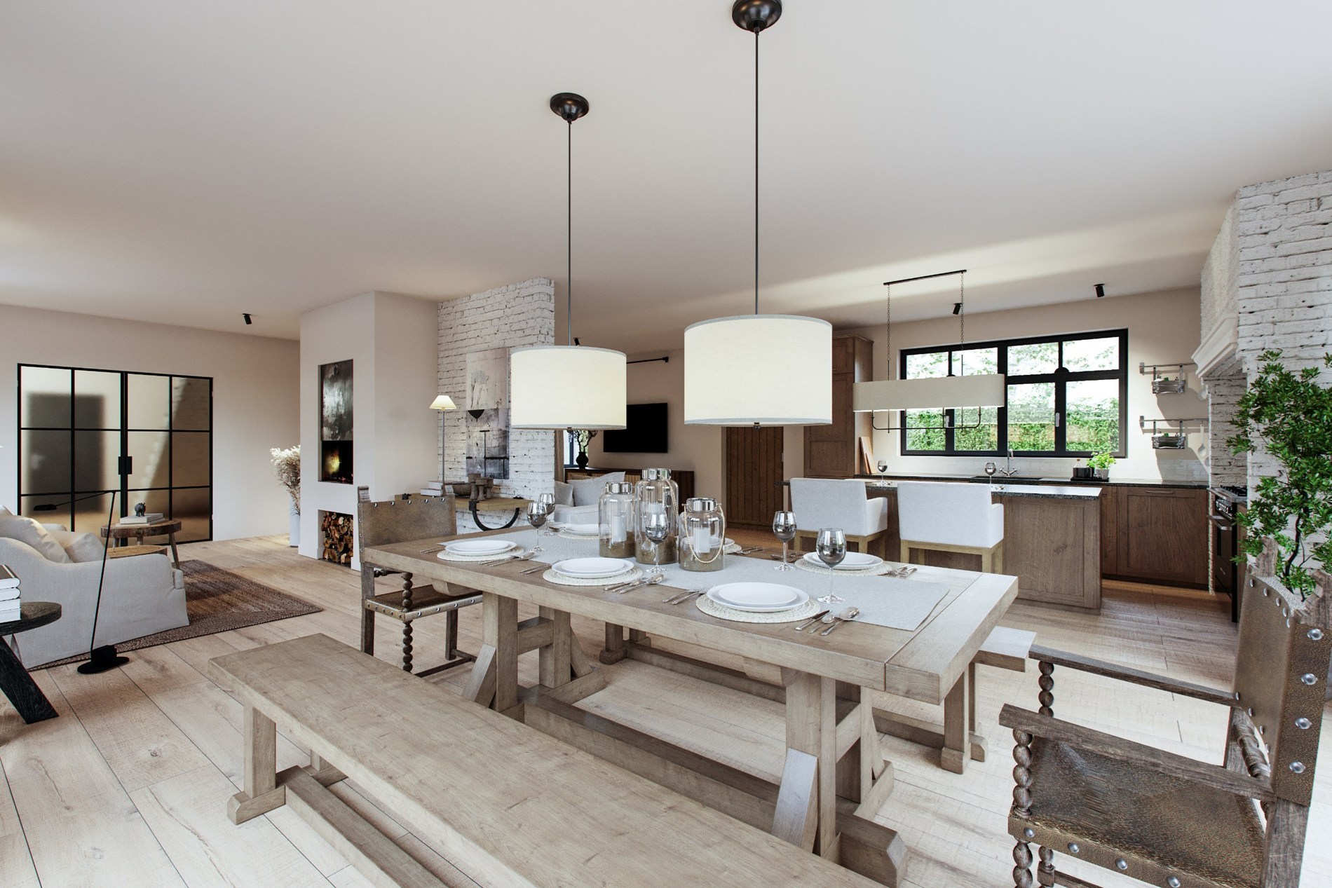 Af te breken woning met aanwezigheid bouwvergunning op ca. 1,5 hectare! - foto 5