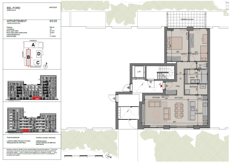 Roeselare-centrum: 40 appartementen in de Wortelstraat zijn zeer gunstig georiënteerd. - foto 2