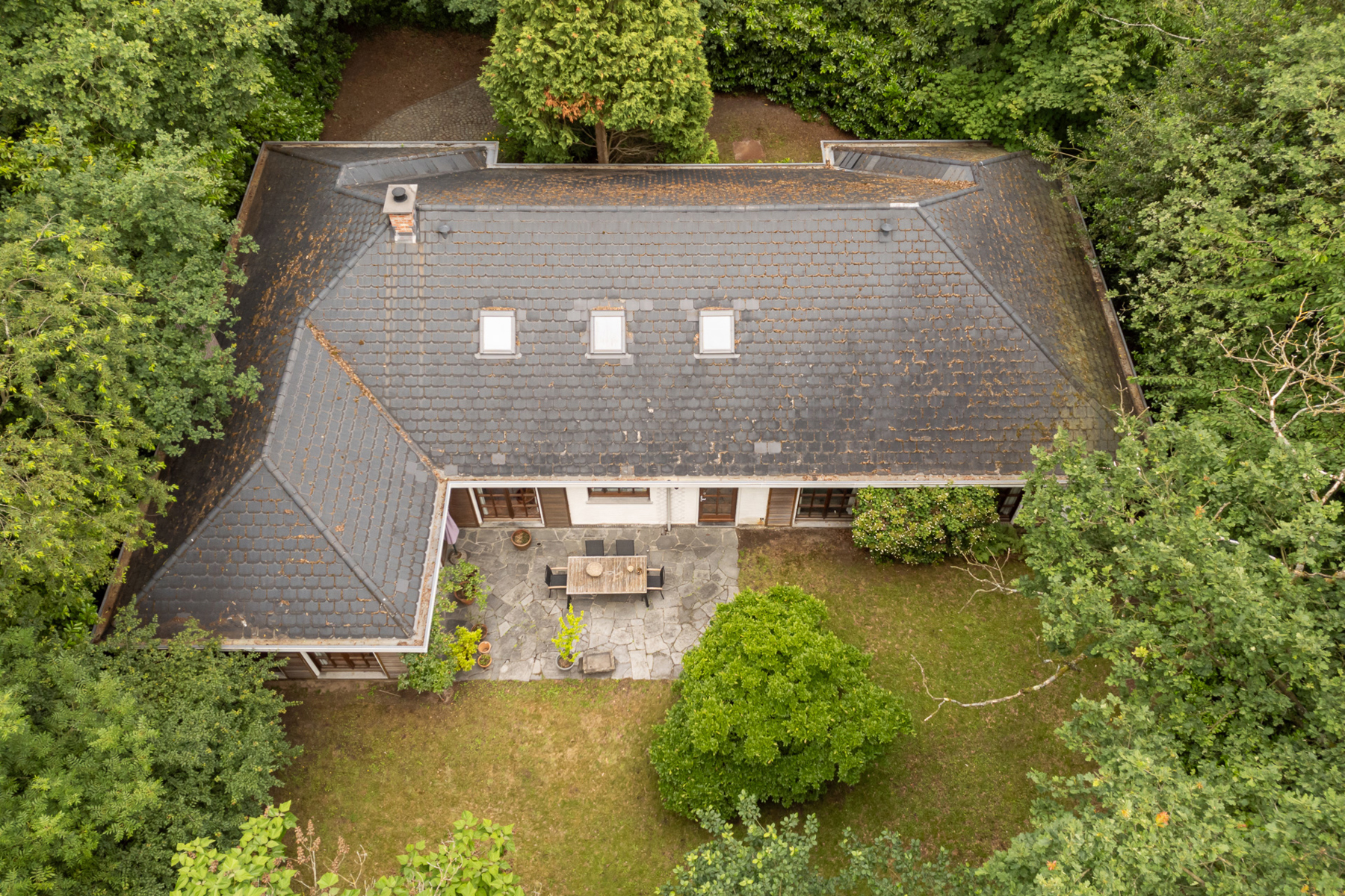 Hof Ter Linden bouwgrond/te renoveren villa op 2000 m² - foto 4