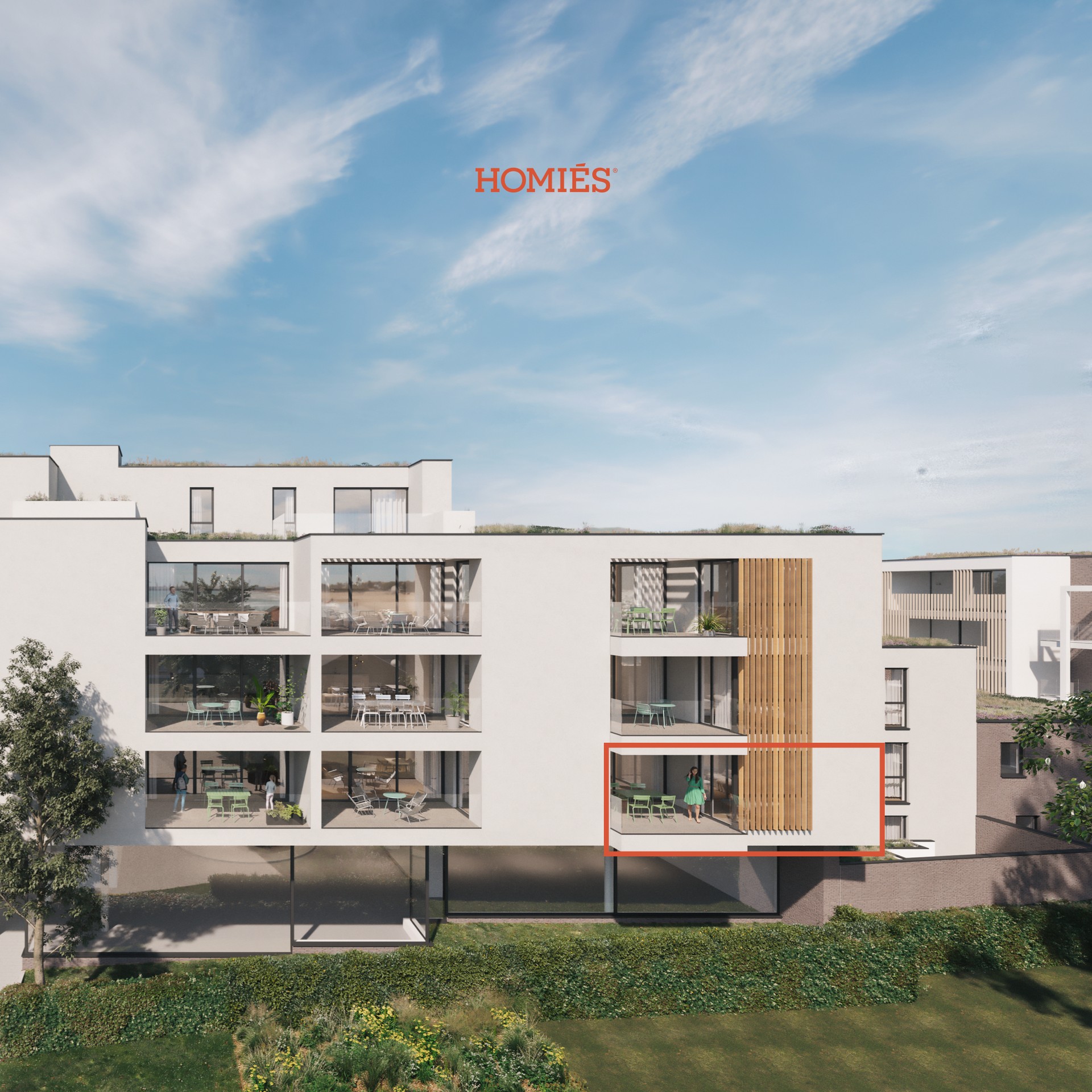 Appartement met 2 slpks en mooi terras - photo 1