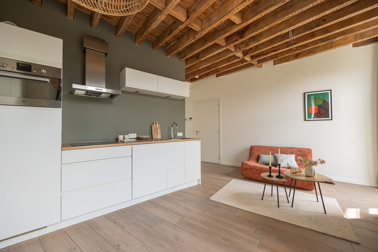 Instapklaar 1-slaapkamer appartement tussen Eilandje en centrum mét terras - foto 4