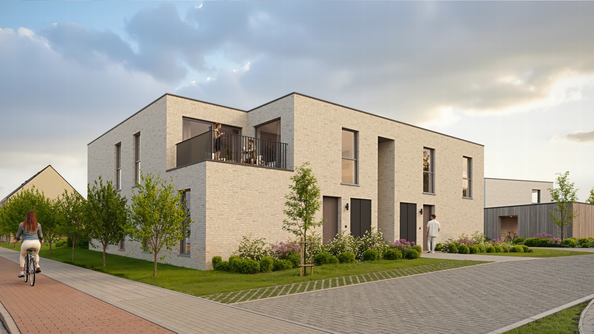Hof ten Kole – energiezuinig wonen in het groene Koolkerke nabij Brugge - foto 1