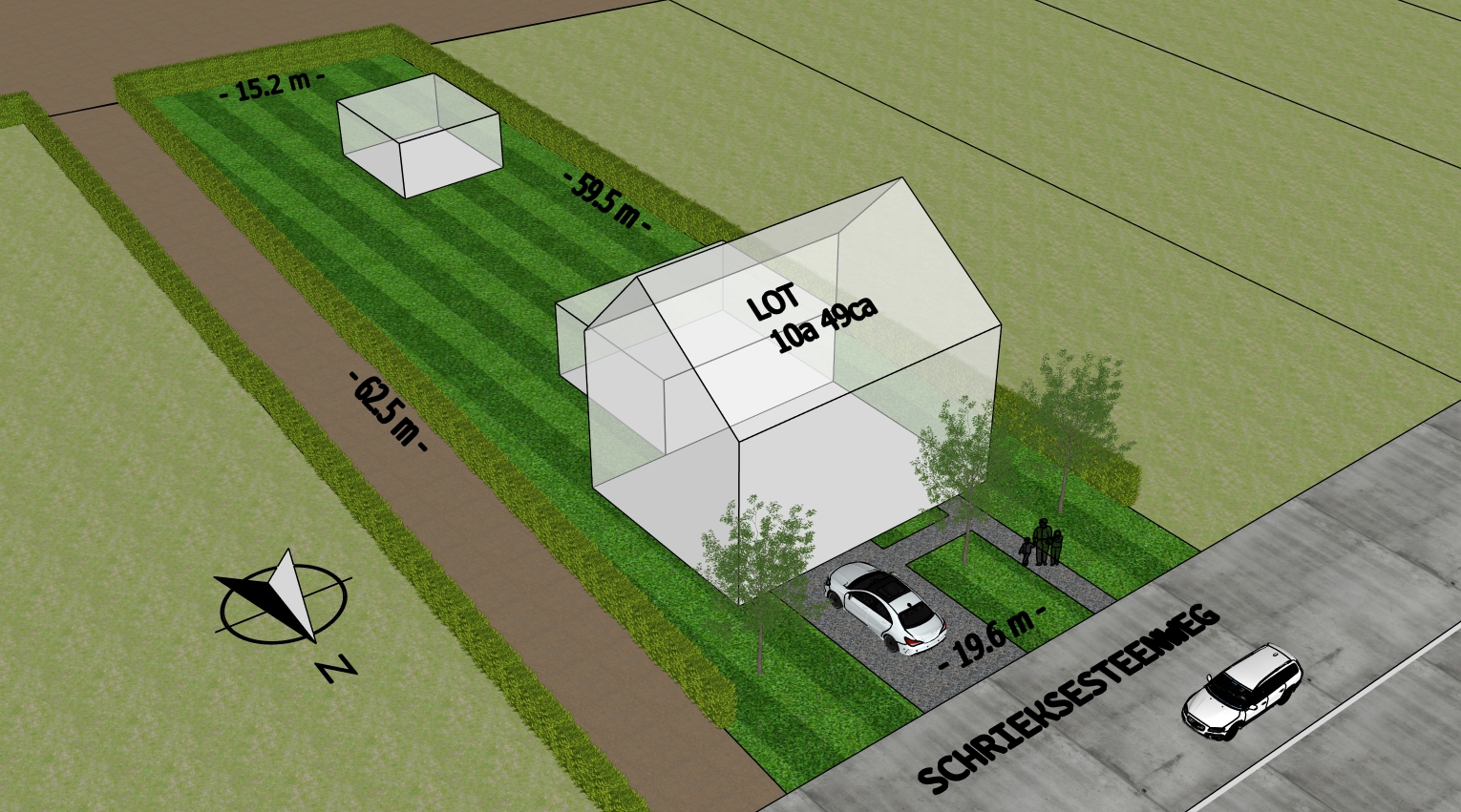 Bouwgrond voor open bebouwing op gunstige ligging - foto 2