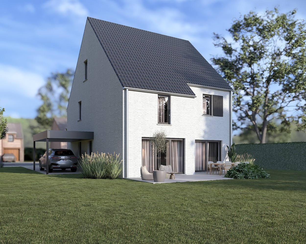 VILLA GRENSZICHT – Moderne nieuwbouwwoning met drie slaapkamers op een prachtig perceel in Lanaken - foto 4