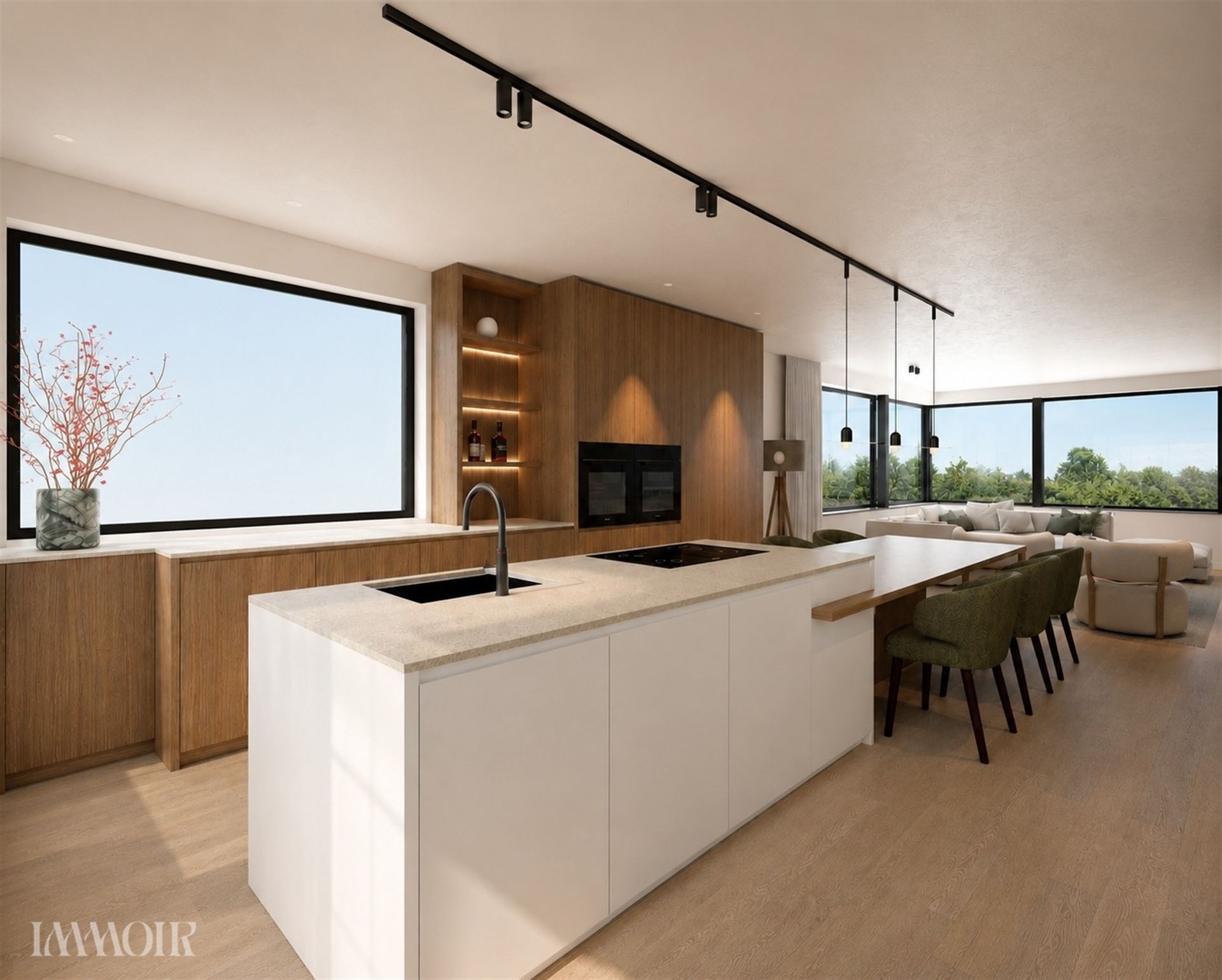 Lichtrijke nieuwbouwduplex met 3 terrassen.  - foto 5