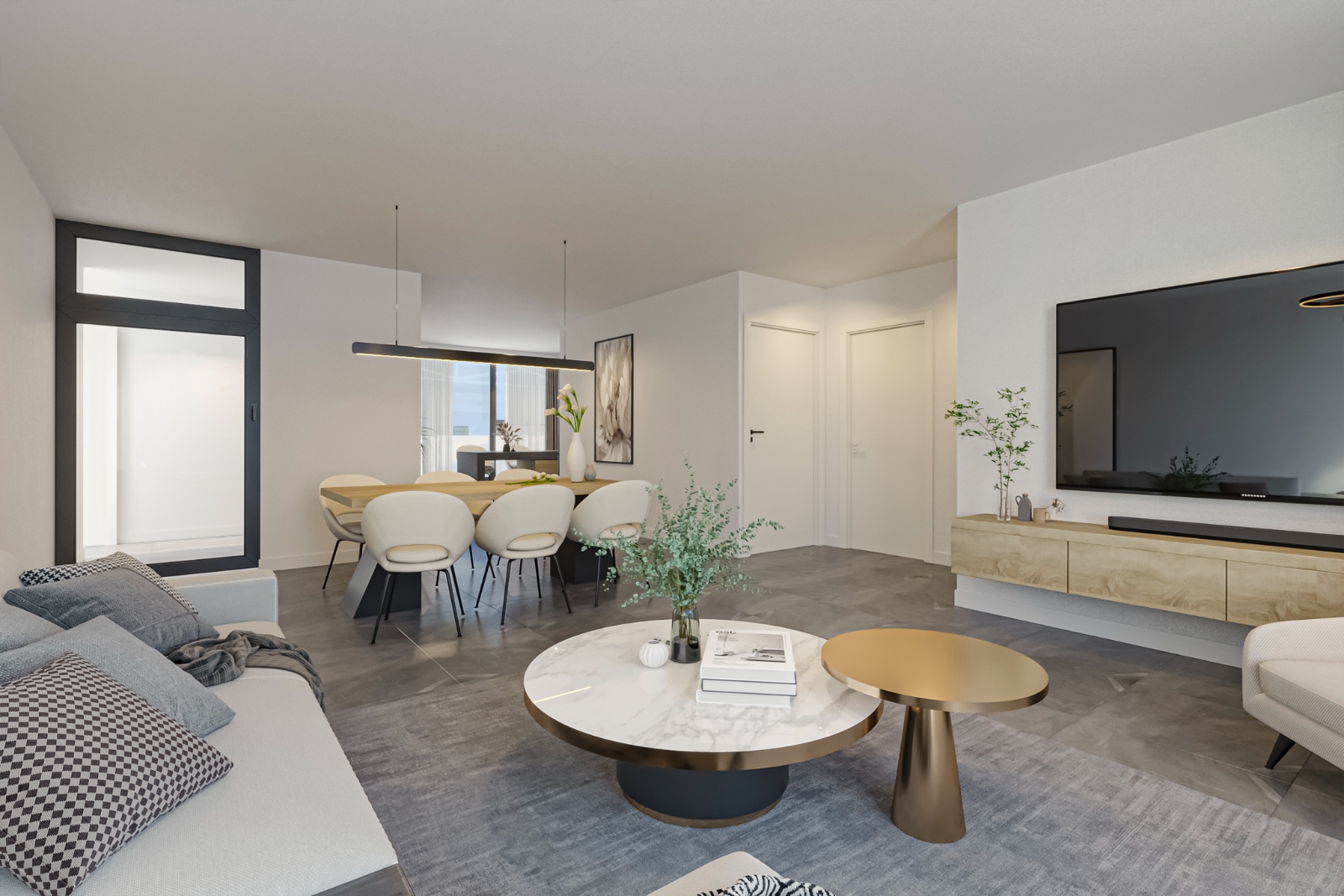 Ruim appartement met 2 slaapkamers en zonneterras - foto 1