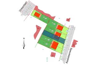 Perceel bouwgrond (5a 88ca) geschikt voor halfopen bebouwing  Mooi gelegen bouwgrond (LOT 4) te koop in een verkaveling voor een halfopen bebouwing...
