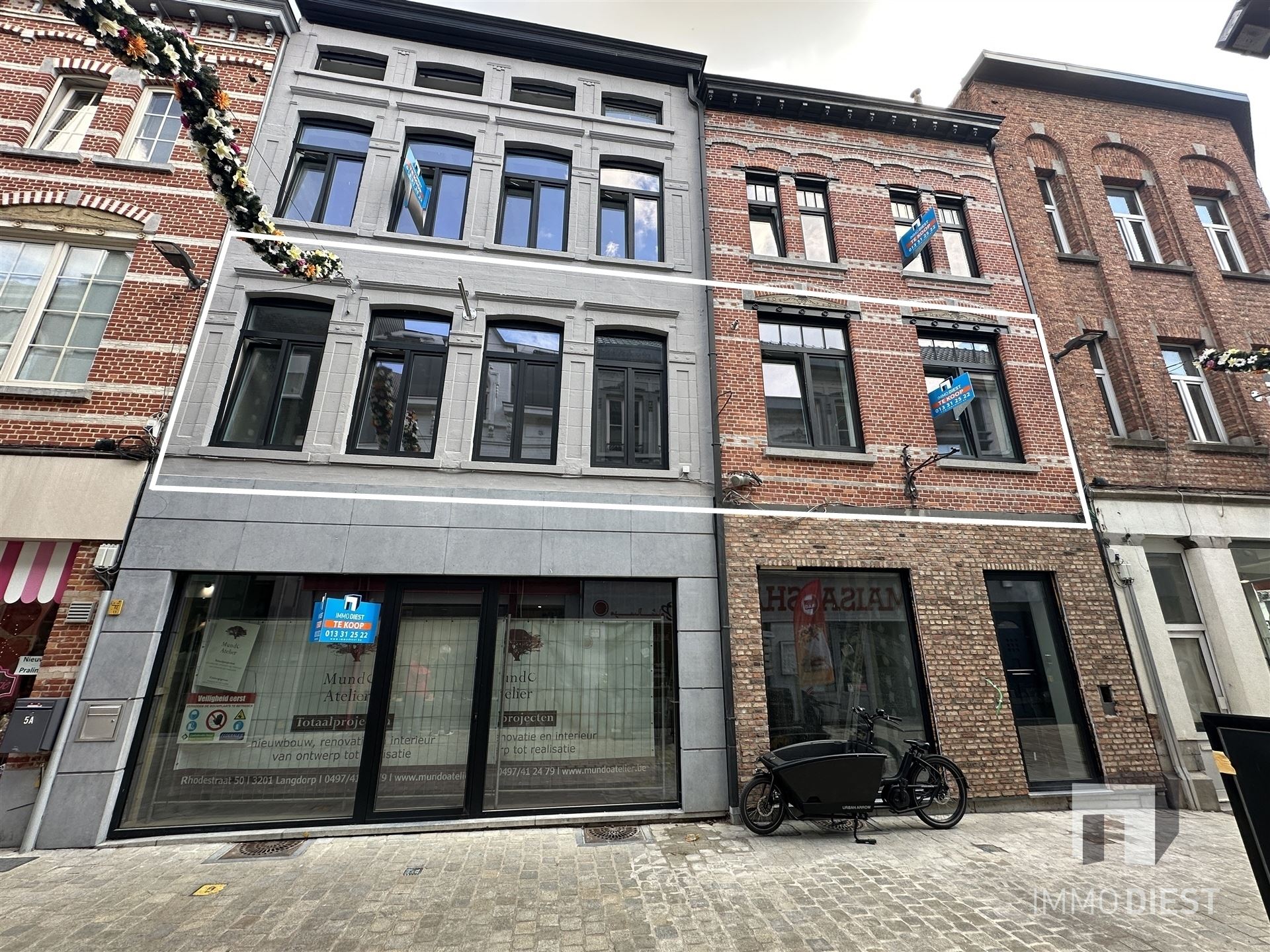 Knap appartement met terras en 2 slpks - centrum Diest - veel lichtinval - foto 1